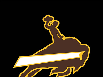 Wyoming Bills variant bills buffalo cowboys logo