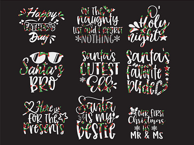 Typography Design for Christmas