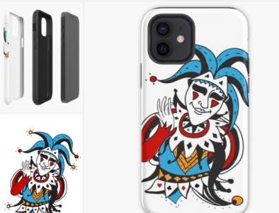 Joker Mobile case Design awesome logo graphic design joker design mobile case typography design