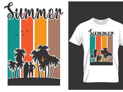 Summer T-shirt design