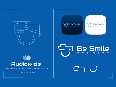 BE SMILE - LOGO DESIGN branding camera graphic design il illustration logo logodesign newlogo photography