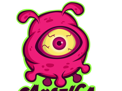 Toxic Pokemon art cartoon comic concept drawing graphic design illustration illustrator monster vector