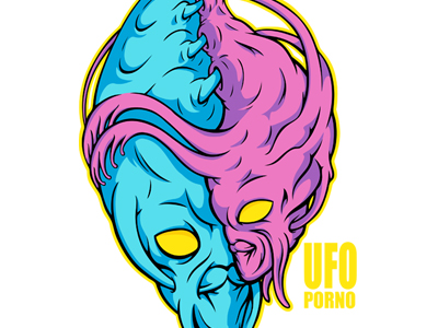 Ufo Porno art cartoon comic concept drawing graphic design illustration monster photoshop wacom