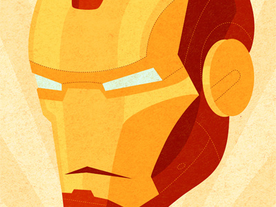 Iron Man art cartoon comic design graphic design illustration illustrator iron man vector