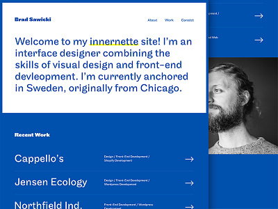 New Portfolio Site fun maple party portfolio typography web website