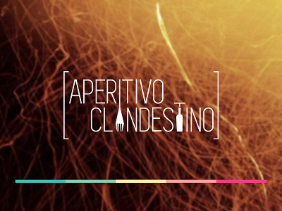 Aperitivo Clandestino Logo Design brand design lettering logo