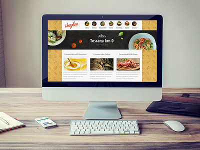 Interface design for Burghero branding design fastfood hamburgher interface layout responsive restaurant uix webiste
