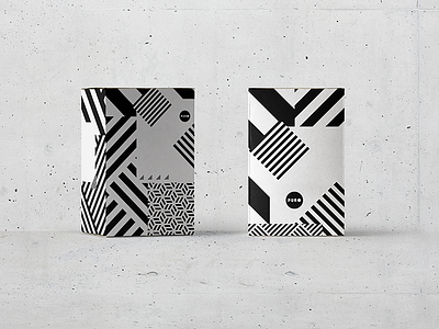 PURO hotels black box geometry minimal packaging paper puro hotels white wrapping