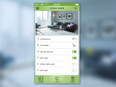 Home Automation_Daily UI_MK daily ui dailyui home automation home monitoring iot mobile ui