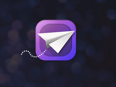 Icon Daily UI app app icon daily ui dailyui icon mail purple