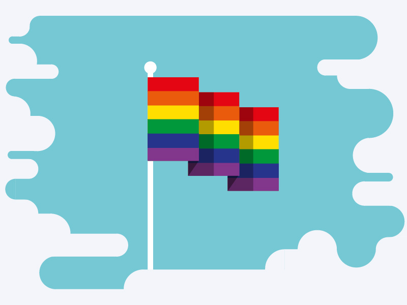 LGBT History Month pride lgbt lgbt history month illustration graphic design