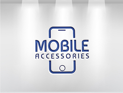 Mobile graphic design logo mobile logo