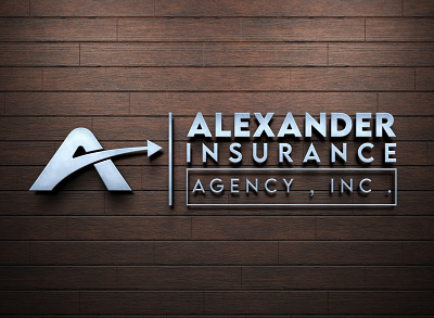 Insurance logo branding graphic design logo