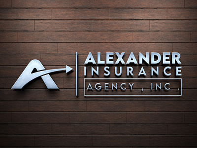 Insurance logo branding graphic design logo
