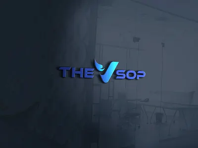 The Vsop branding graphic design icon logo