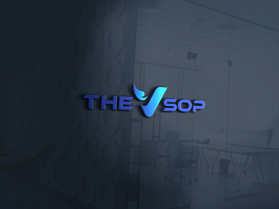 The Vsop branding graphic design icon logo
