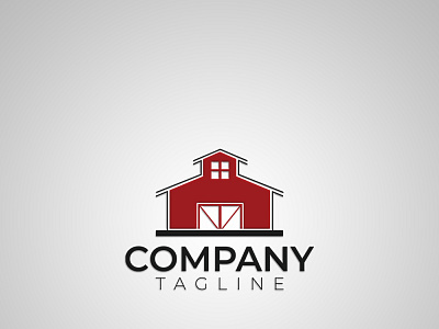 Barn logo barn logo clean logo farming logo flat logo graphic design icon logo logo design modern logo