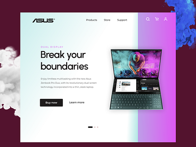 asus zenbook pro duo website