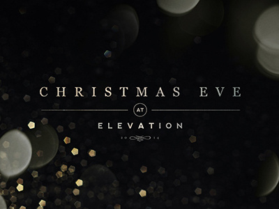 2014 Christmas Eve graphic bokeh christmas church gold