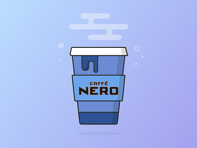 Free Coffee Email Illustration