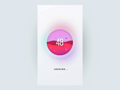 Loading Animation by Minh Pham animation app app design application design interaction interface ios mobile ui
