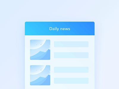 News app refresh by JAoreo animation app app design application interaction interface ios mobile ui