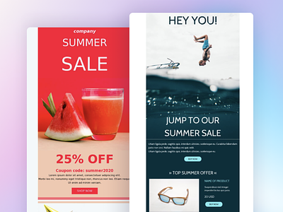 Summer email template design email email editor email marketing email template gmail template