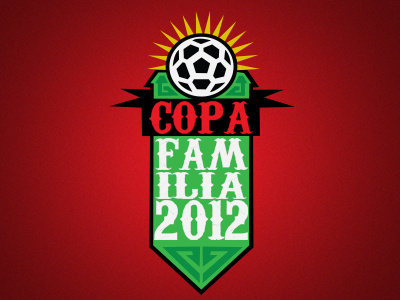 Copa Familia 2012 2012 cup family futbol last red rise soccer sun typo year