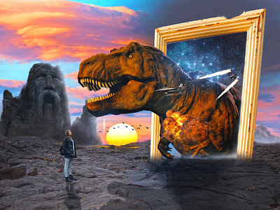 Dinosaur : Age of Life design digital design graphic design photoshop