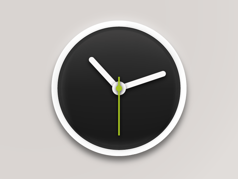 Clock Animation aftereffects animation clock design illustration illustrator learning motion spin
