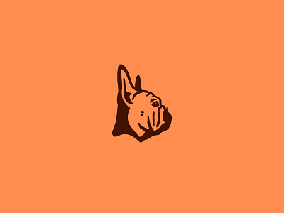 Duke bulldog debut dog duke french frenchie fun illustration illustrator orange pet