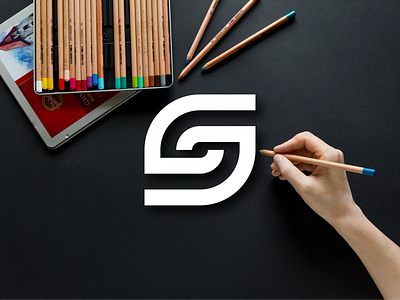 Lettter S & G logo design