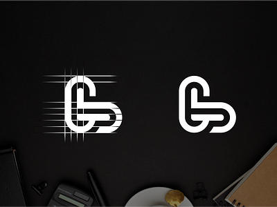 Letter G B logo design 3d animation app branding design graphic design illustration letter g b logo design lettering lettering logo logo motion graphics typography ui ux vector