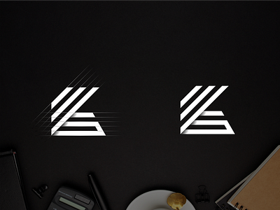 Letter E G logo design