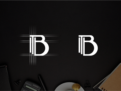 Monogram B T logo design 3d animation app branding design graphic design illustration lettering logo monogram b t logo design motion graphics typography ui ux vector