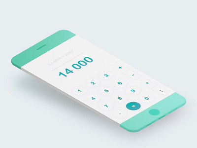 Daily Ui 004 - Calculator