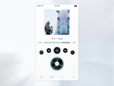Daily UI Challenge 009 - Music Player daily ui day 09 music player