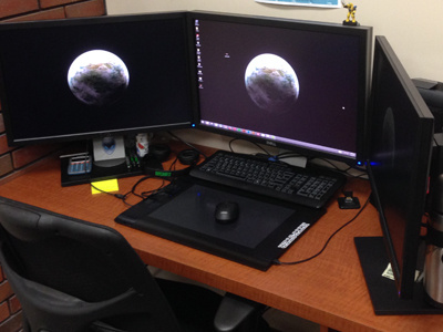 My Desk desk workspace