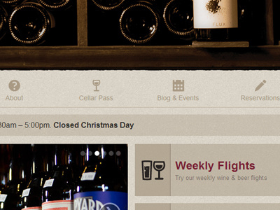 Wine Bar Website