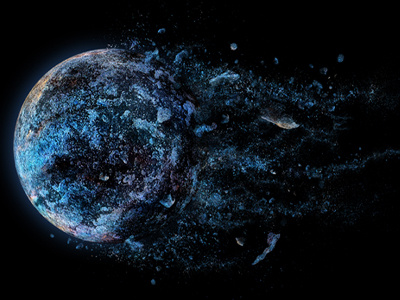 Deep Sea Space illustration photoshop planet space texture