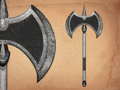 Weapon 13 axe battle weapon