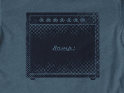 Amp 2.0 amp ampersand band kneadle shirt slate