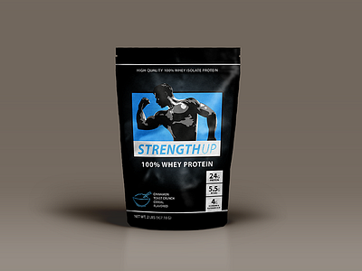 Strengthup Protein bro fitness health life package protein strength workout