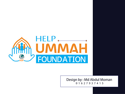 Help Ummah Logo branding faoundationlogo logo logos ummahlogo