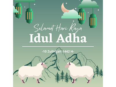 Poster Idul Adha app branding design graphic design icon illustration logo ui ux vector