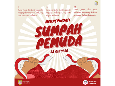 Peringatan Hari Sumpah Pemuda app branding design graphic design icon illustration logo ui ux vector