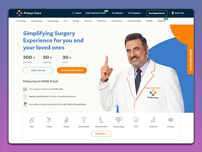 Ui Design medical care website ui ux web design webui