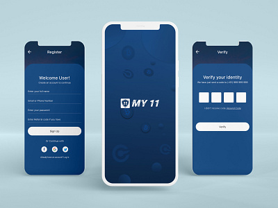 fantasy app onboarding ui app design ui ux