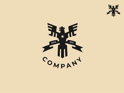 Federal Eagle logo animal brand branding business company design eagle elegant federal freedom graphic design illustration life logo power security strengh strong