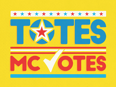 Totes McVotes election funny illustration politics shirt t shirt threadless